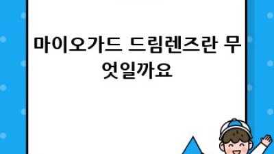 마이오가드 드림렌즈 가격 비교 가이드